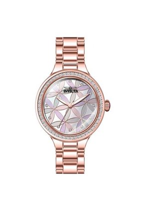 Reloj Para Mujer Invicta Wildflower 28824 Oro Rosa