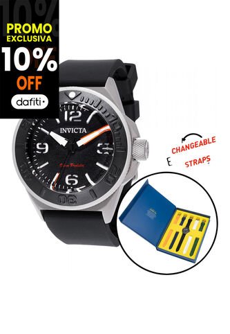 Reloj Invicta Modelo 49453 Verde, Naranja, Blanco, Azul, Negro Hombres Invicta