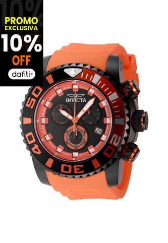 Reloj Invicta Modelo 48986 Naranja Hombres Invicta