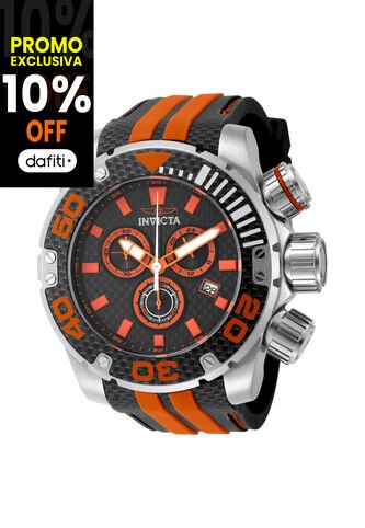Reloj Invicta Modelo 48993 Naranja, Negro Hombres Invicta