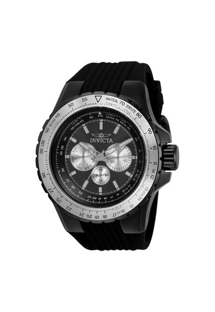 Reloj Para Hombre Invicta Aviator 33033 Negro