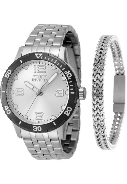 Reloj Invicta Modelo 48258 Plateado Hombre