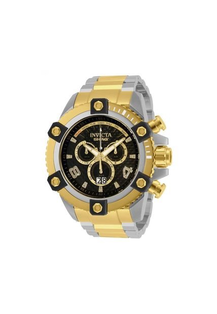 Reloj Para Hombre Invicta Shaq 33727 Acero, Oro