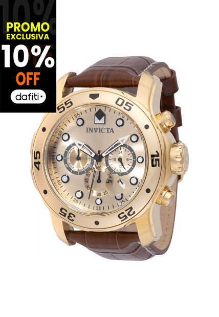 Reloj Invicta Modelo 49832 Marron Hombres