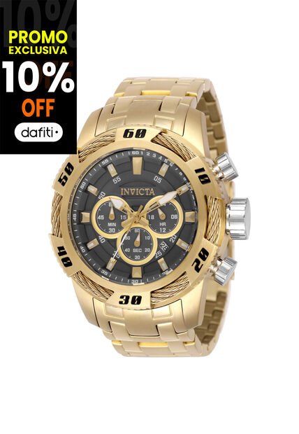 Reloj Invicta Modelo 49122 Oro Hombres