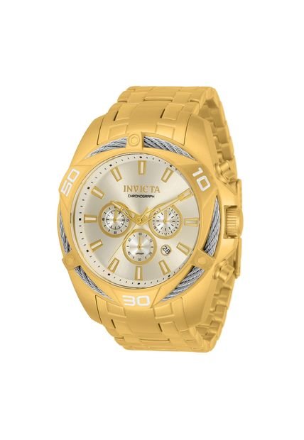 Reloj Para Hombre Invicta Bolt 34121 Dorado