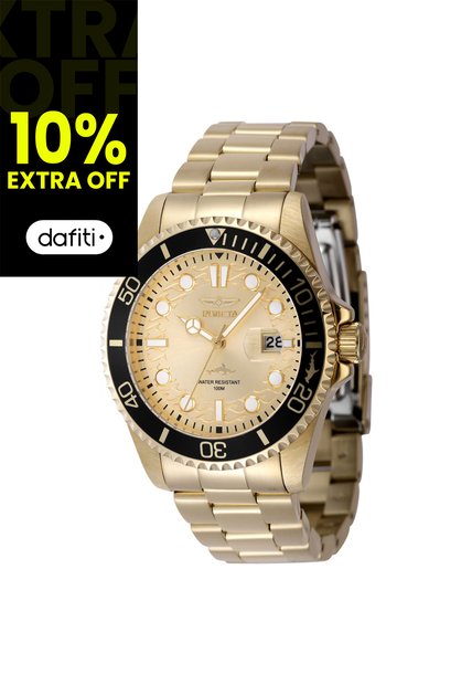 Reloj Invicta Modelo 48376 Oro Hombres