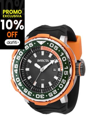 Reloj Invicta Modelo 48340 Naranja, Negro Hombres Invicta