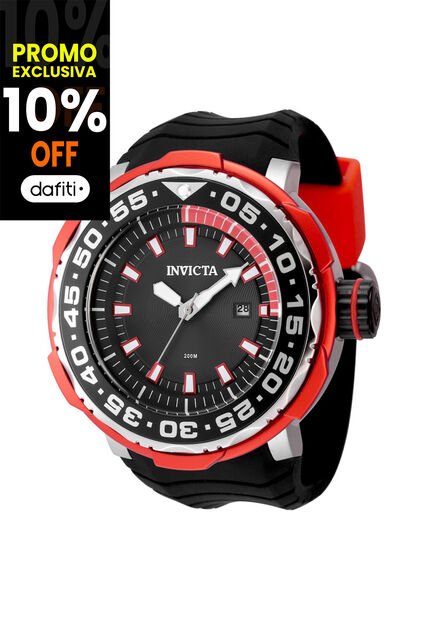 Reloj Invicta Modelo 48341 Rojo, Negro Hombres
