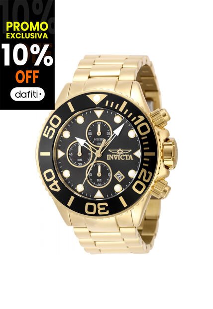 Reloj Invicta Modelo 48592 Oro Hombres