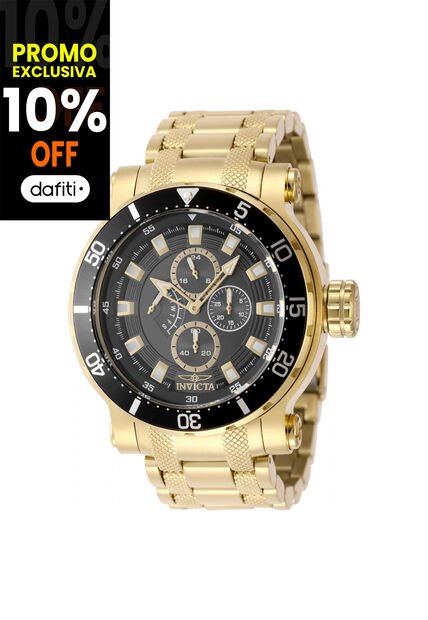 Reloj Invicta Modelo 49396 Oro Hombres