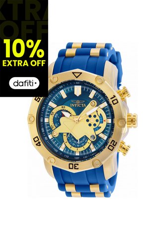 Reloj Invicta Modelo 22798 Azul, Dorado Hombre Invicta