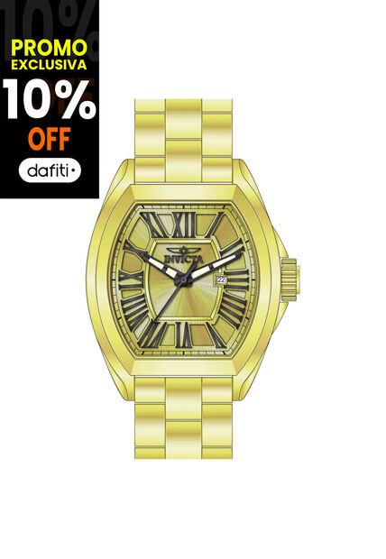 Reloj Invicta Modelo 48180 Oro Hombres