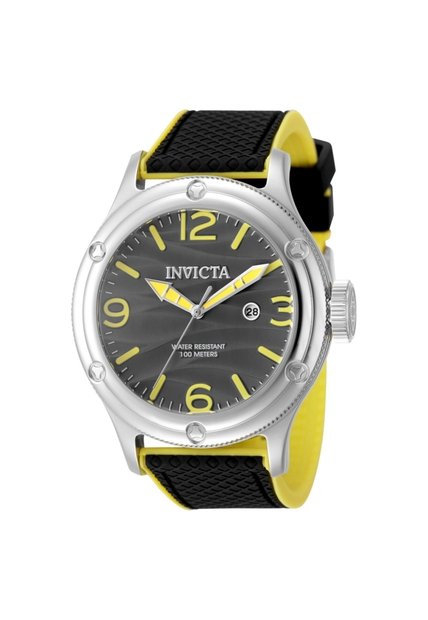 Reloj Invicta Modelo 50305 Amarillo, Negro Hombres