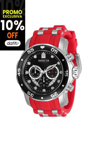 Reloj Invicta Modelo 34009 Rojo, Acero Hombres Invicta