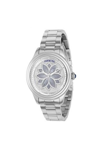 Reloj Para Mujer Invicta Wildflower 37084 Plateado Invicta