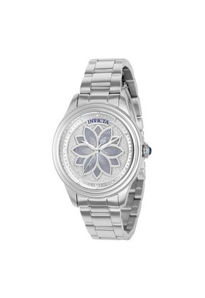 Reloj Para Mujer Invicta Wildflower 37084 Plateado