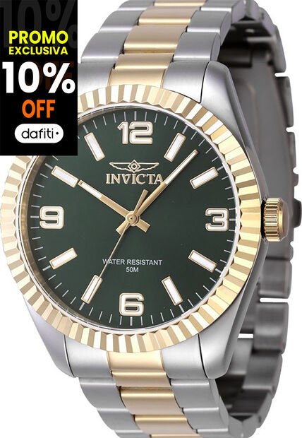 Reloj Invicta Modelo 47455 Plateado Hombre