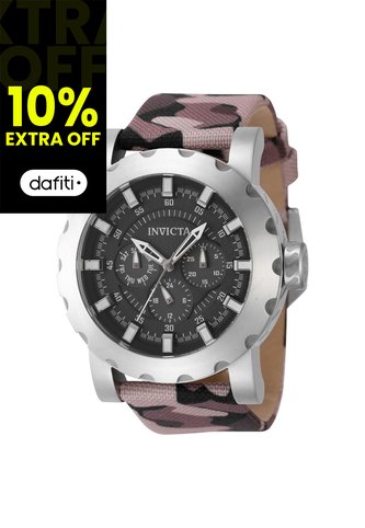 Reloj Invicta Modelo 47582 Camuflaje, Marr?n Hombre Invicta