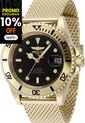Reloj Invicta Modelo 48894 Dorado Hombre de Invicta