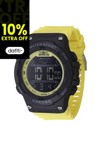 Reloj Invicta Modelo 47527 Amarillo Hombre Invicta