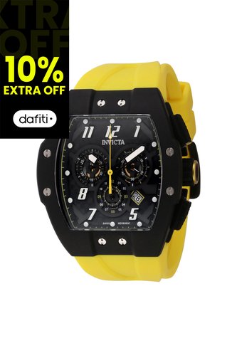 Reloj Invicta Modelo 46641 Amarillo Hombre Invicta