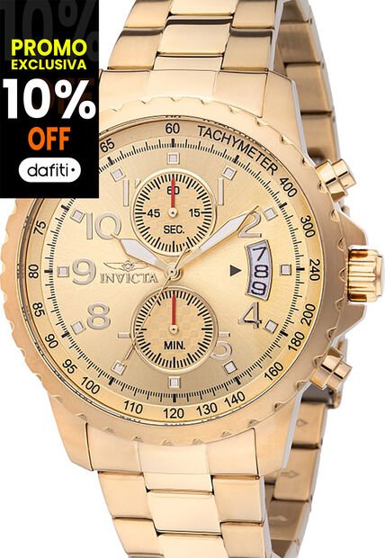 Reloj Invicta Modelo 48897 Dorado Hombre