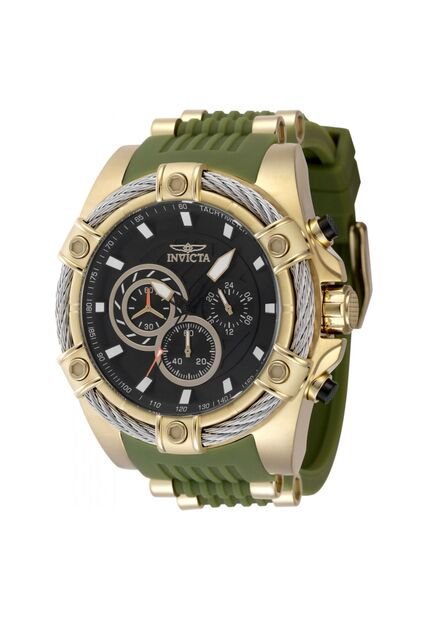 Reloj Invicta Modelo 48385 Verde, Dorado Hombres