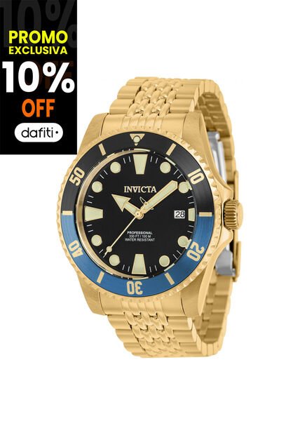 Reloj Invicta Modelo 39761 Oro Hombres