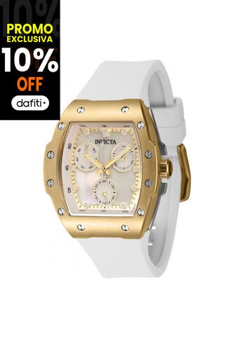 Reloj Invicta Modelo 45643 Blanco Dama Invicta