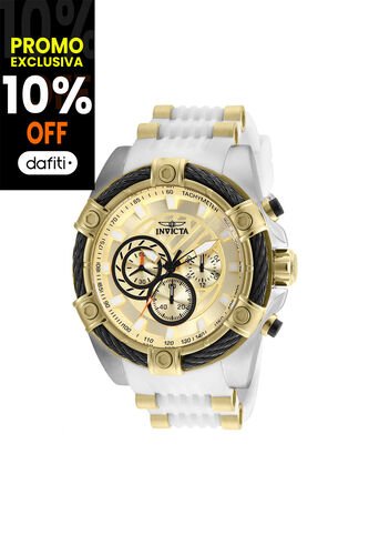 Reloj INVICTA Modelo 25528 Dorado Blanco Hombre Invicta