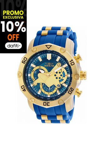 Reloj Invicta Modelo 22798 Azul, Dorado Hombre Invicta