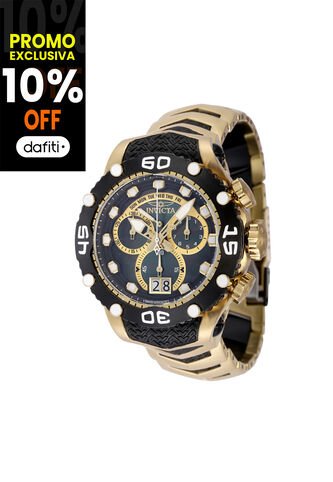 Reloj Invicta Modelo 47292 Negro, Dorado Hombre Invicta