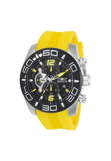 Reloj Para Hombre Invicta Pro Diver 22808 Amarillo