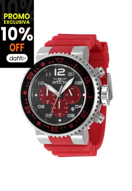 Reloj Invicta Modelo 47194 Rojo Hombre
