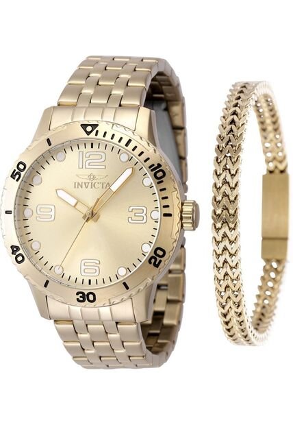 Reloj Invicta Modelo 48262 Dorado Hombre