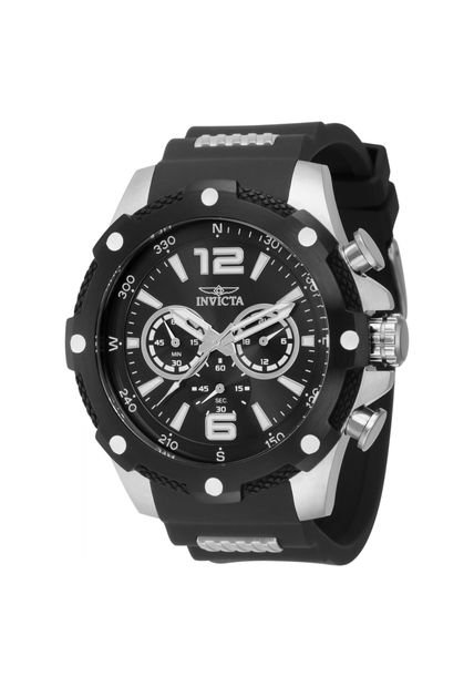Reloj Invicta Modelo 39998 Negro, Acero Hombre