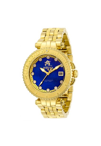 Reloj Para Mujer Invicta Subaqua 27466 Dorado