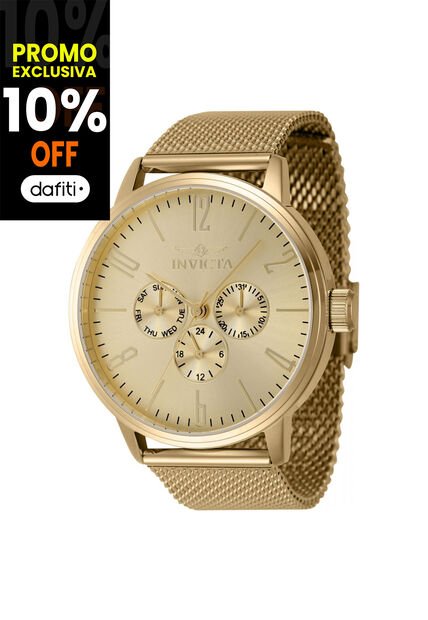 Reloj Invicta Modelo 47122 Oro Hombre
