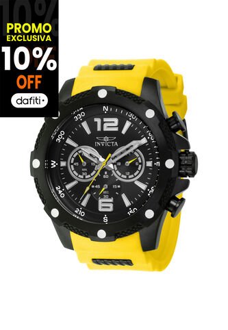 Reloj Invicta Modelo 42998 Amarillo, Negro Hombre Invicta