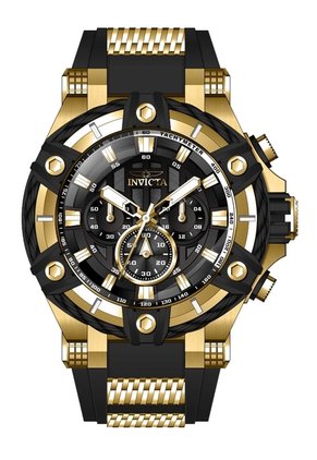 Reloj Invicta Modelo 35548 Oro Negro Hombres