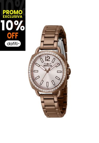Reloj Invicta Modelo 46344 Marr?n Mujer Invicta