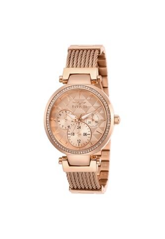 Reloj Para Mujer Invicta Angel 28920 Oro Rosa Invicta