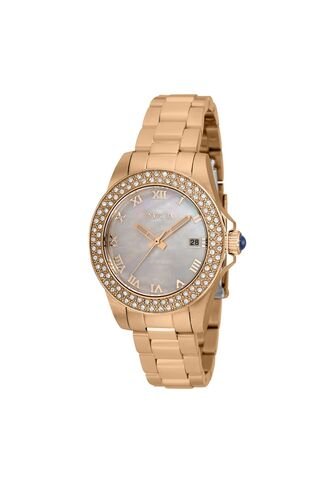 Reloj Para Mujer Invicta Angel 36074 Oro Rosa Invicta