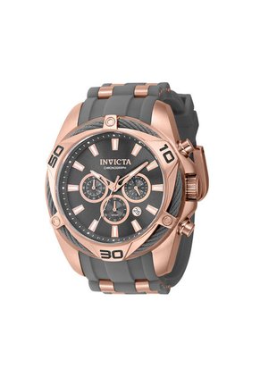 Reloj Invicta Modelo 40340 Gris, Oro Rosa Hombre