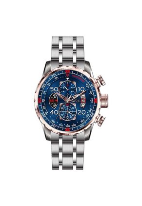Reloj Para Hombre Invicta Aviator 17203 Plateado