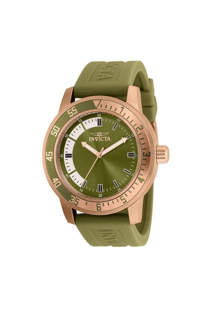 Reloj Para Hombre Invicta Specialty 35685 Verde Oscuro