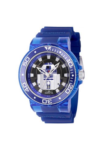 Reloj Para Hombre Invicta Star Wars 39710 Transparente, Azul Invicta