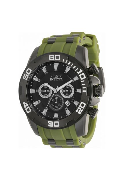 Reloj Invicta Modelo 35399 Verde, Negro Hombre