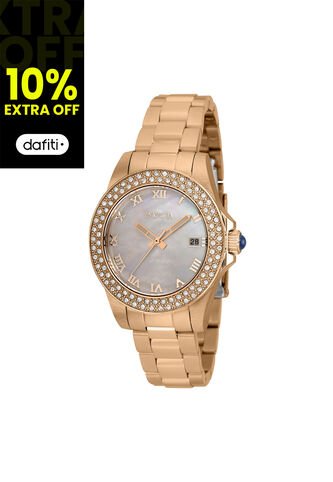 Reloj Para Mujer Invicta Angel 36074 Oro Rosa Invicta